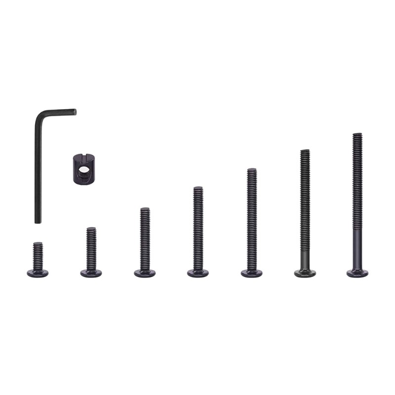 บาท 141ชิ้นฮาร์ดแวร์ประกอบเปลอเนกประสงค์รวมสกรูไดรฟ์หกเหลี่ยมและน็อตสําหรับตั้งค่าที่สะดวกและซ่อม