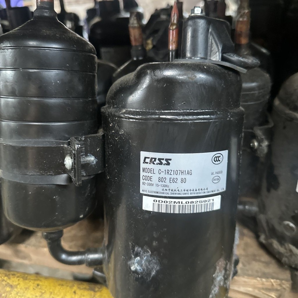 Sanyo C-1RZ107H1AG Air Conditioner Compressor 1.5 DC Inverter Air Conditioner Original R410A Pipe Cu