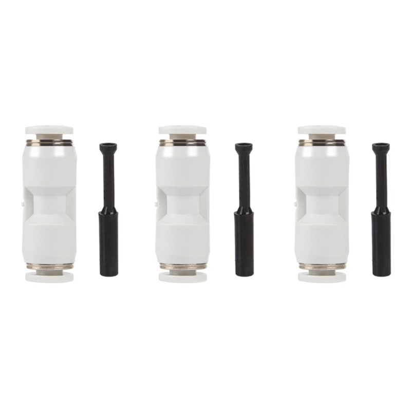 Doublebuy 3 ชิ้น PTFE Pneumatic Fitting Tube Connector Quick Connector 1 75 มิลลิเมตร Filament