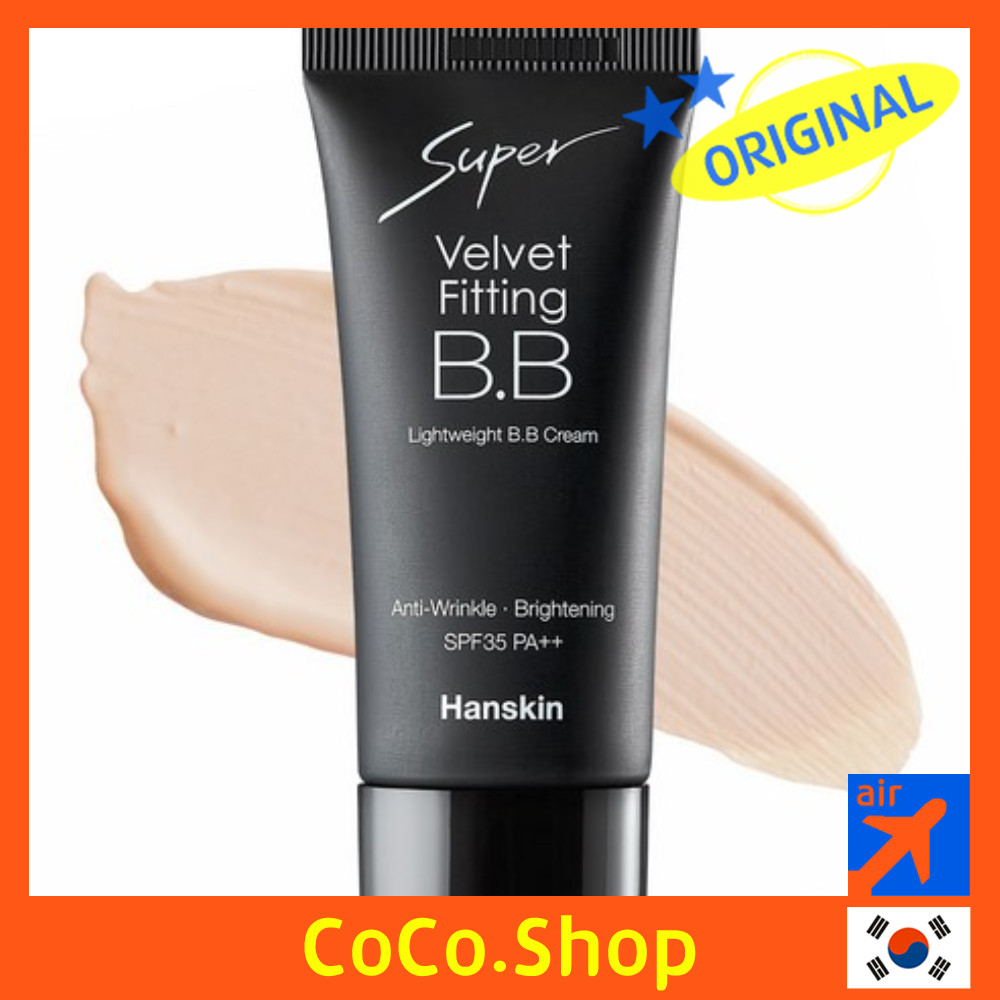 [Hanskin] Super Velvet Fitting B.B Cream 30g SPF35 PA++ , Super 3 Solution B.B Cream 30g SPF35 PA++