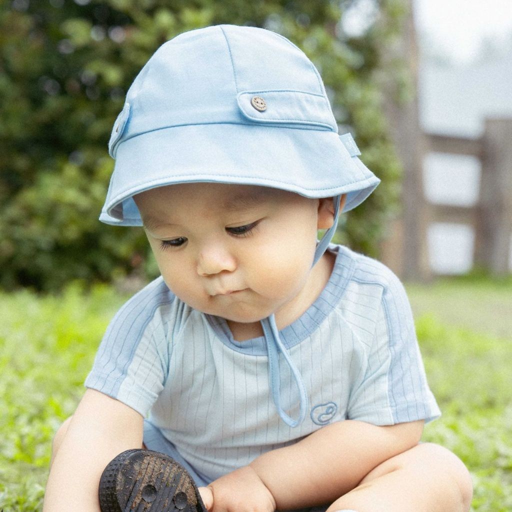 [BU Baby] (6M-5Y) หมวกปีกรอบเด็กชาย Bamboo Cotton - ABC1926BT ABC1926HL | อุปกรณ์เสริม Bubaby ของแท้