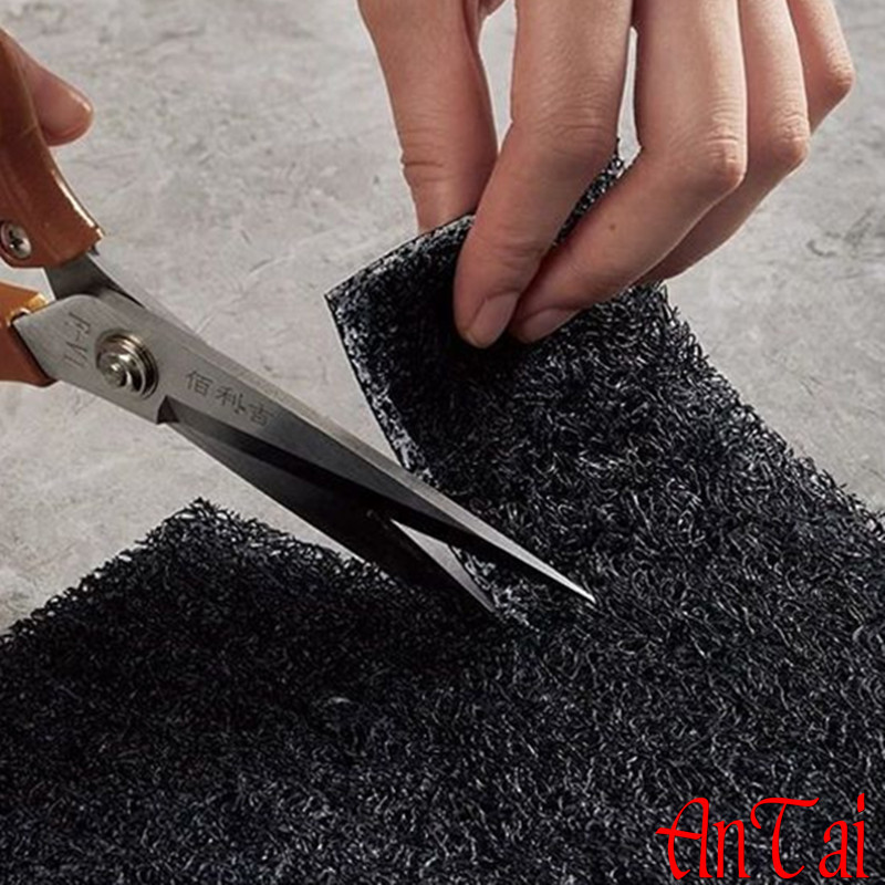 พรมรถยนต์3pcs เหมาะสำหรับรถยนต์5ที่นั่ง แถวหน้า/แถวหลัง วัสดุ PVC กันลื่นทนต่อการสึกหรอ กันน้ำกันฝุ่น สามารถตัดได้ - รูปที่ 6