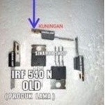 TRANSISTOR IRF540N IRF 540N เวอร์ชันเก่าดั้งเดิม