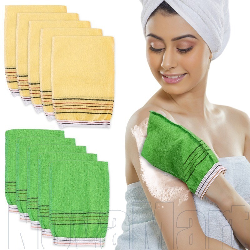 Body Scrub Shower Towel - ซาวน่า Single-layer Bath Washcloth - Spa Towel - Body Exfoliating Shower S