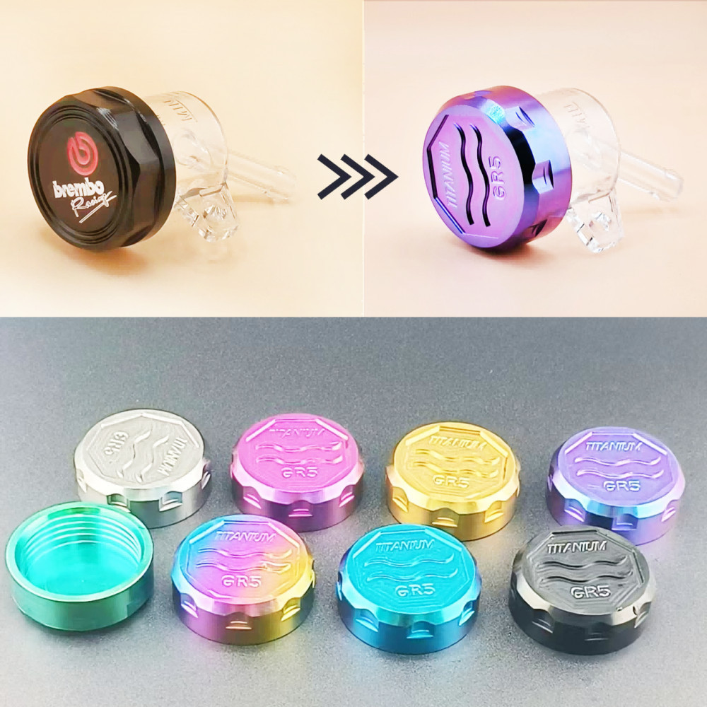 ฝาครอบกระปุกเบรกไทเทเนียม Gr5 TC4 Brembo WTMB