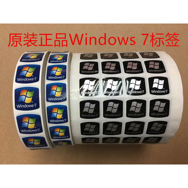 สติกเกอร์ฉลากโลโก้ ของแท้ สําหรับติดตกแต่งแล็ปท็อป Intel Windows7 Label WIN7