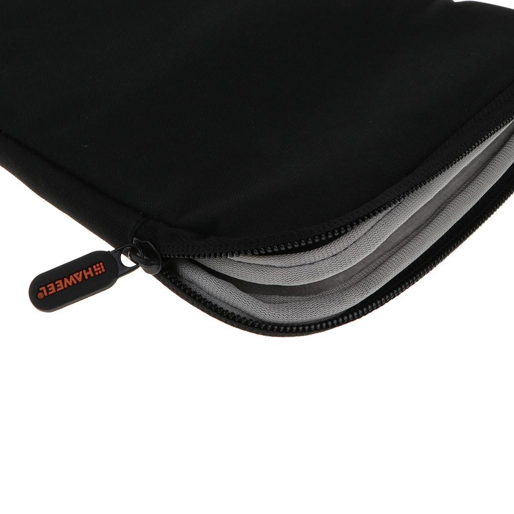 [hxitfxl] กระเป๋าเคสใส่แล็ปท็อป แท็บเล็ต มีซิป ขนาด 7.9 นิ้ว สีดํา