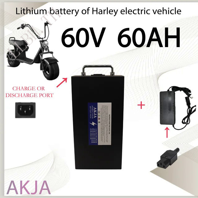 60V 20ah -60ah  electric scooter for 250W~1500W motorcycle/tricycle/bicycle waterproof lithium batte