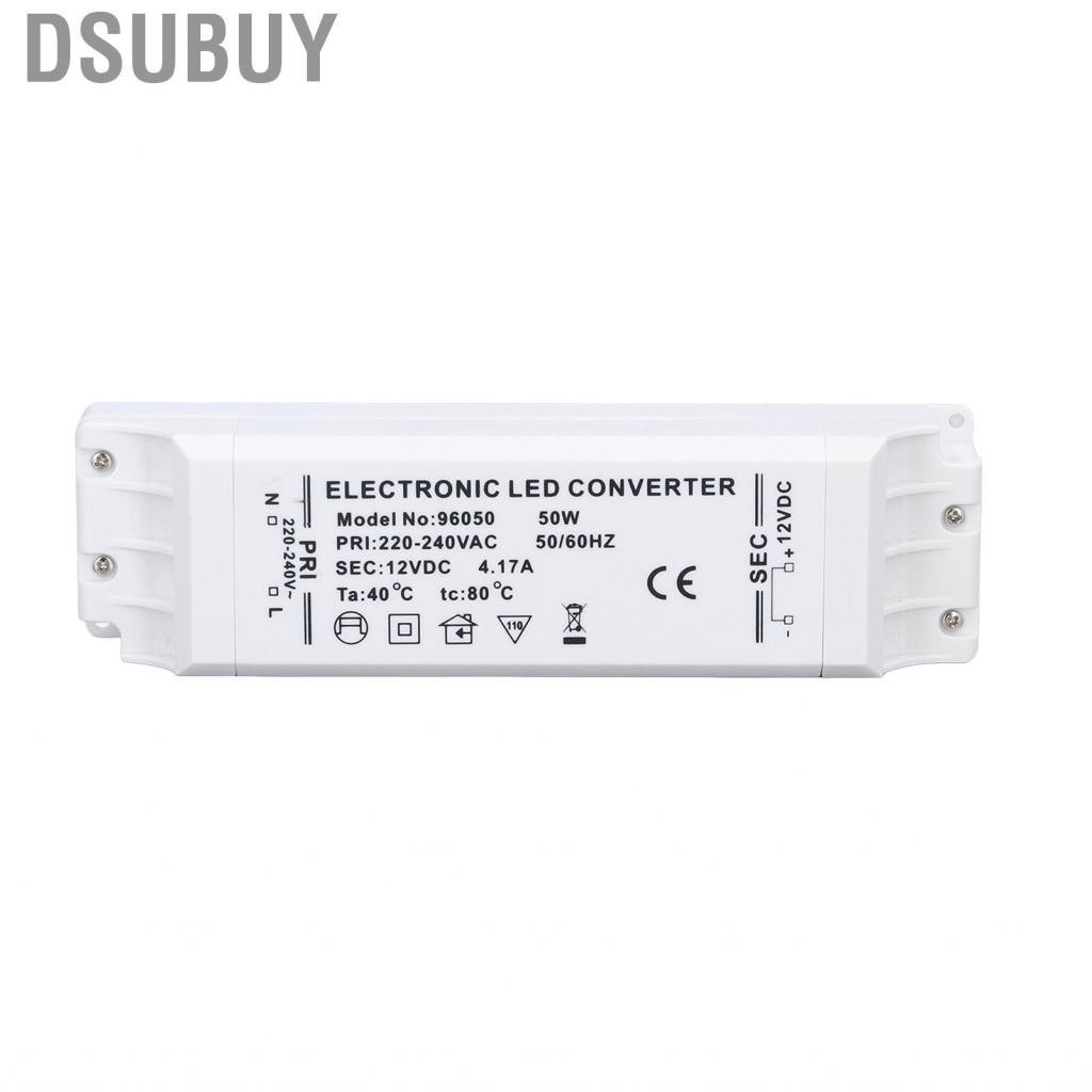 Dsubuy LED Driver 50W 12V 4.17A Power Transformer Constant Current Drive US