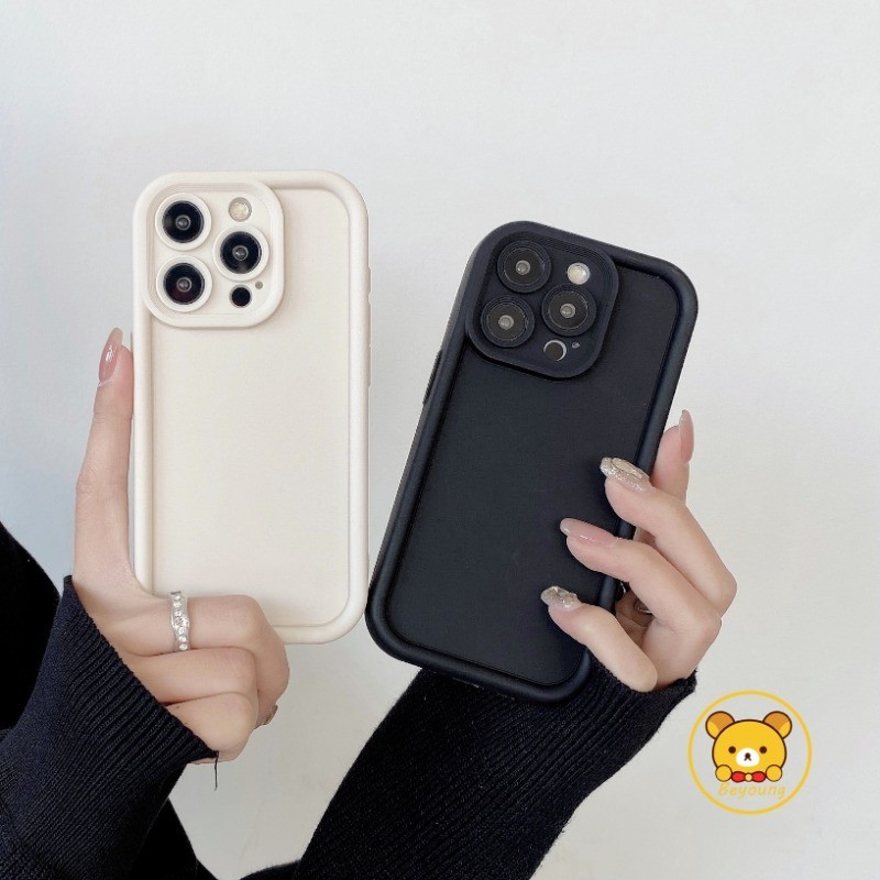 SAMSUNG MacaronสีปลอกสําหรับSamsung Galaxy A17 A07 A06 S25 Plus Ultra FE Edge A56 A55 M55 F55 5G 4Gเคสโทรศัพท์DopamineสีทึบAnti-fall Soft TPUป้องกันกรณีครอบคลุม