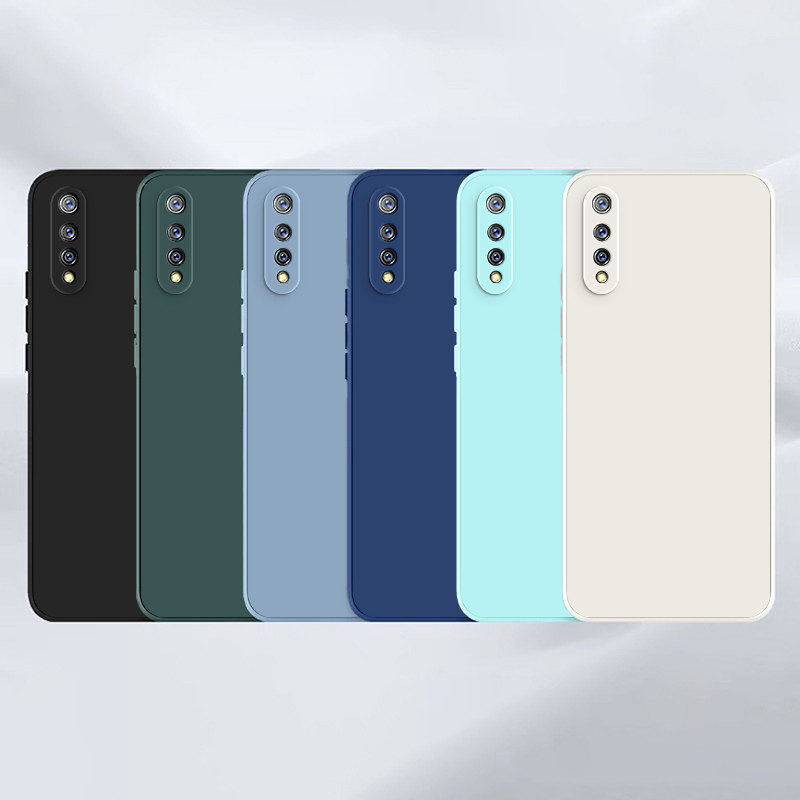 เคส Vivo S1 เคสโทรศัพท์มือถือ ซิลิโคนอ่อนนุ่มป้องกันการลื่นไถลและกันกระแทกไม่มีรูปแบบที่สวยงามกรณีโทรศัพท์มือถือสีบริสุทธิ์