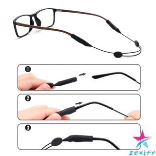 ZXF สายคล้องแว่นตา กันลื่น กันลื่น แบบปรับได้ แบบสวมแว่นตา glasses strap