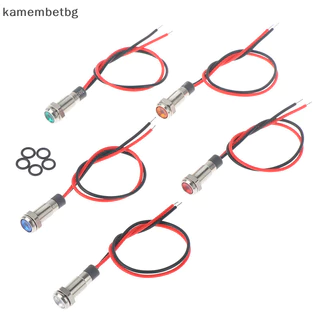 Kamembetbg ไฟเตือน led P67 6 มม. 3v 5v 6v 12v 24v 220v กันน้ํา TH