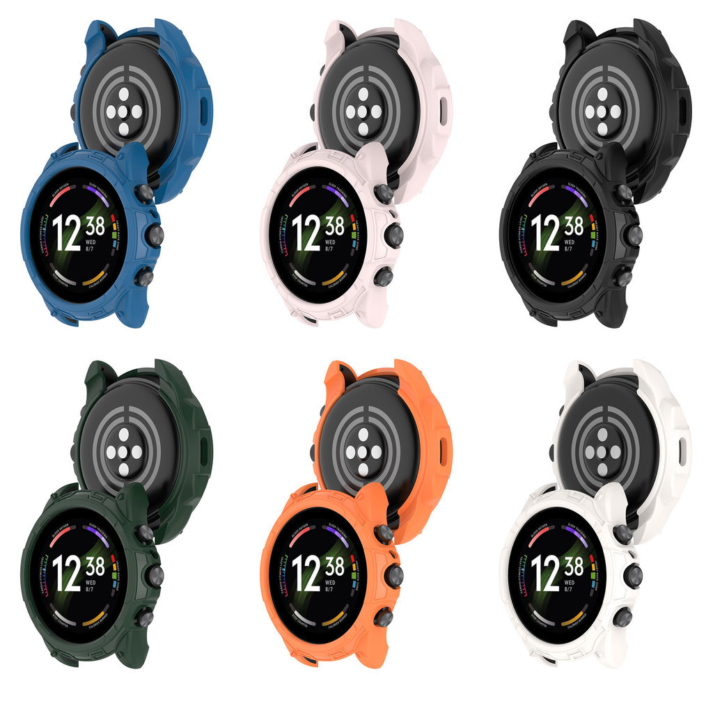 Fossil Gen6 หรูหราซิลิโคนนุ่ม TPU Hollow Out สมาร์ทนาฬิกาสําหรับ Fossil Gen 6 42 มม.44 มม.กันกระแทก 