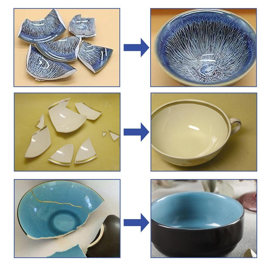 ซ ่ อมเซรามิคเซรามิคเครื ่ องปั ้ นดินเผาแก ้ ว Strong กาว Porcelain DIY หัตถกรรมกันน ้ ําสําหรับเครื ่ องปั ้ นดินเผา Porcelain hotedsth hotedsth