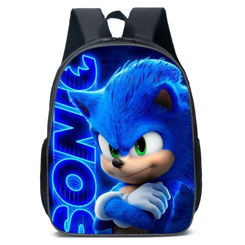 ร ้ อนการ ์ ตูนแอนิเมชั ่ น SONIC SONIC กระเป ๋ านักเรียนประถมและมัธยมศึกษากระเป ๋ าเป ้ สะพายหลังเด ็ กอะนิเมะการ ์ ตูนกระเป ๋ านักเรียน Mochila