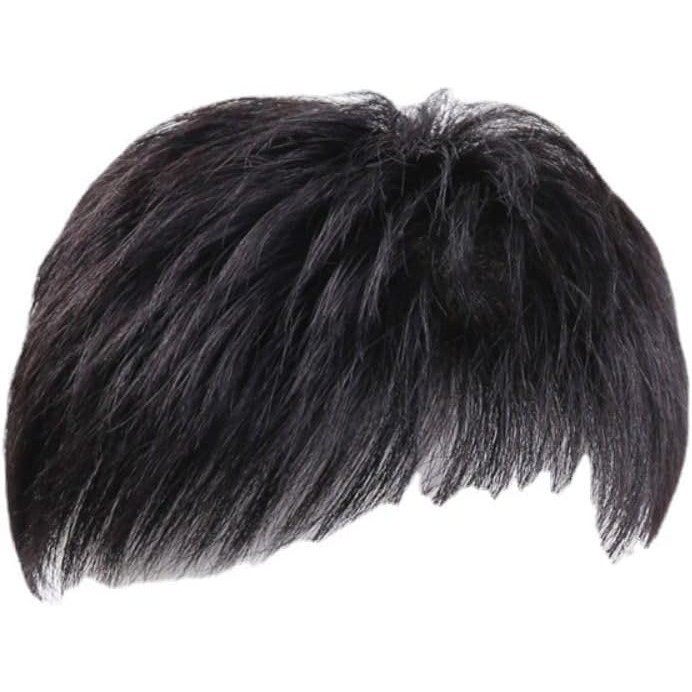 SAFD+ ผู้ชายเต็มหมวกวิกผมวัยกลางคนและผู้สูงอายุชุดหมวกวิกผม Xuchang หมวกผู้ชาย （16*18）