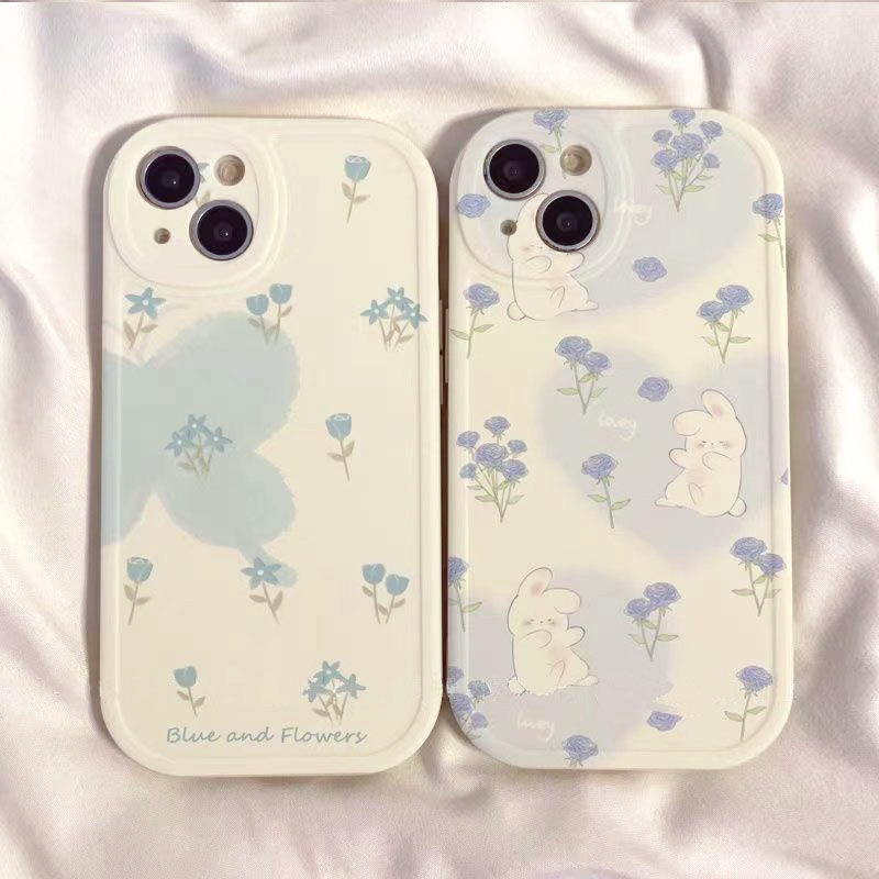 สด Fragmented ดอกไม ้ เคสโทรศัพท ์ เหมาะสําหรับ iPhone 11 12 13 14 15 Plus Pro MAX X XR XS MAX 7 8 6s Plus