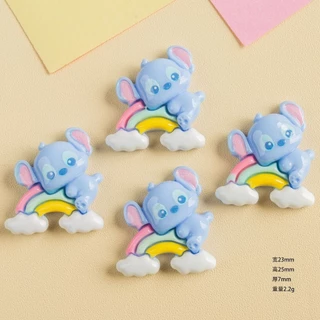 Diy diy เรซิ ่ นอุปกรณ ์ เสริม Stitch เครื ่ องประดับผมคลิปรองเท ้ าหัวเข ็ มขัดเชือกครีมกาวโทรศัพท ์ กรณีเรซิ ่ นอุปกรณ ์ เสริมขายส ่ ง