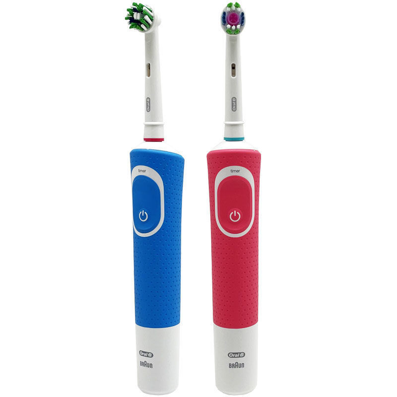 OralB D100 แปรงสีฟันไฟฟ้า แบบหมุน กันน้ำ