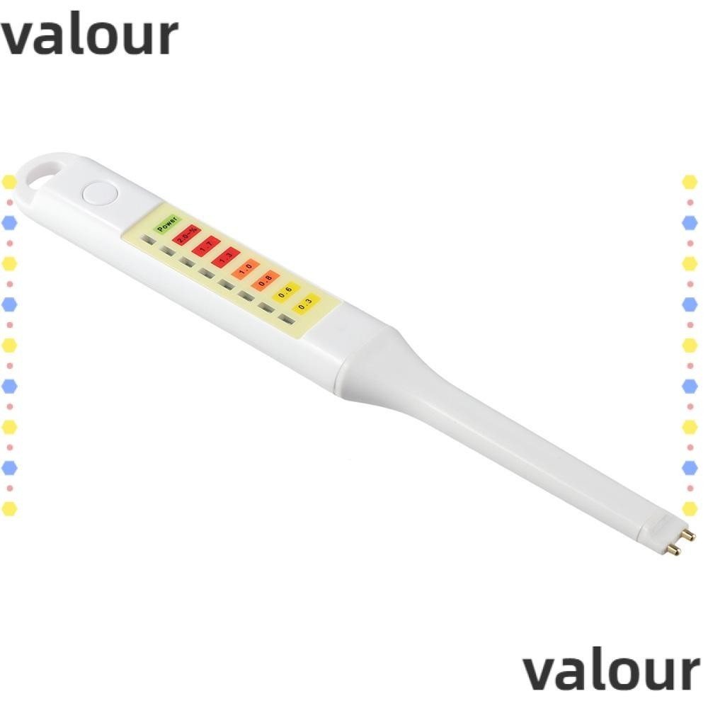 Valour LED Salinity Meter, สีขาว ABS, ทองแดงอิเล ็ กทรอนิกส ์ อาหาร Salinity Tester, แบบพกพาเกลือความเข ้ มข ้ น Hydrometer สุขภาพ Diet