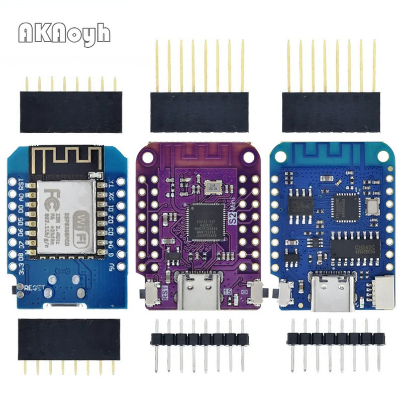 Wemos D1 Mini Pro V3.0 Nodemcu 4MB/16MB bytes Lua WIFI อินเทอร์เน็ตของสิ่งที่พัฒนาบอร์ดตาม ESP8266 C