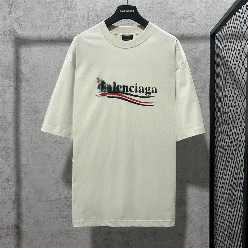 เสื้อยืดแขนสั้นสไตล์ Trendy พิมพ์ลาย Poldot Cola Wave สวมใส่สบาย YIKT6