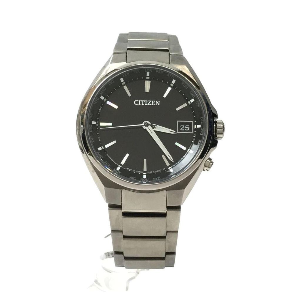 CITIZEN Wrist Watch H149-S118921 Men's Solar Analog Titanium Direct from Japan Secondhand