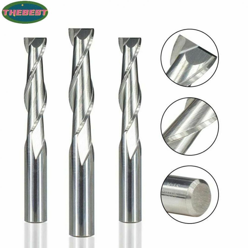 NEW Flat End Mill 6mm 2-Flute Spiral Milling Cutter CNC Router Bits End Mill AUHot Sale