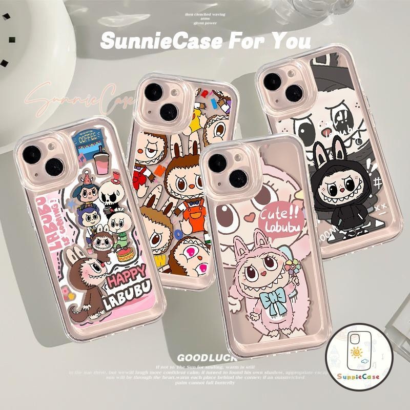 คู่รักลาบูดูเดิลน่ารักสำหรับ Samsung A12 A21s A20 A13 A32 A30 A52s A33 A52 A03 A02s A50 A51 A10s A03s A20s