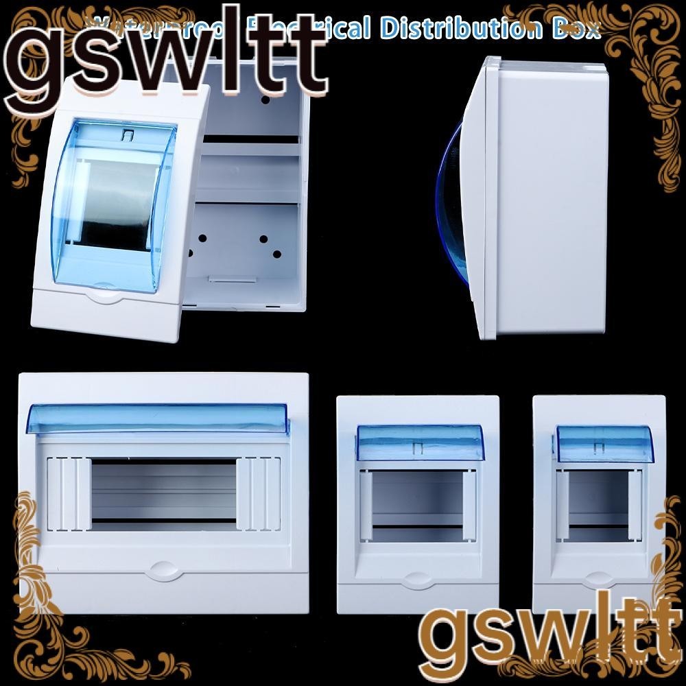 Gswltt กล่องพลาสติกใส กันน้ํา สําหรับใส่วงจรเบรกเกอร์ไฟฟ้า
