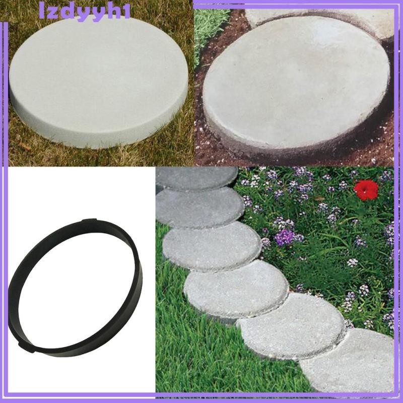 [JoyDIY ] Diy Home Patio Springboard Paver Form Reusable R 34x34x3.6 ซม . 34X34X3.6 ซม .