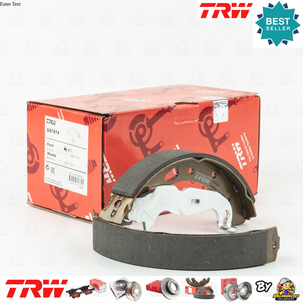 TRW ก้ามเบรคหลัง ผ้าเบรคหลัง MAZDA 2 ,MAZDA2 SkyActiv year 2014-Now GS 7874 มาสด้าสอง