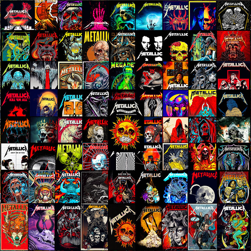 90ชิ้น/เซ็ต สติ๊กเกอร์คู่มือไดอารี่ขนาดเล็ก Metallica Q-1 Diy แฟชั่นสมุดภาพอัลบั้มตกแต่งสติ๊กเกอร์สติ๊กเกอร์ (ขนาด:2~3ซม.)