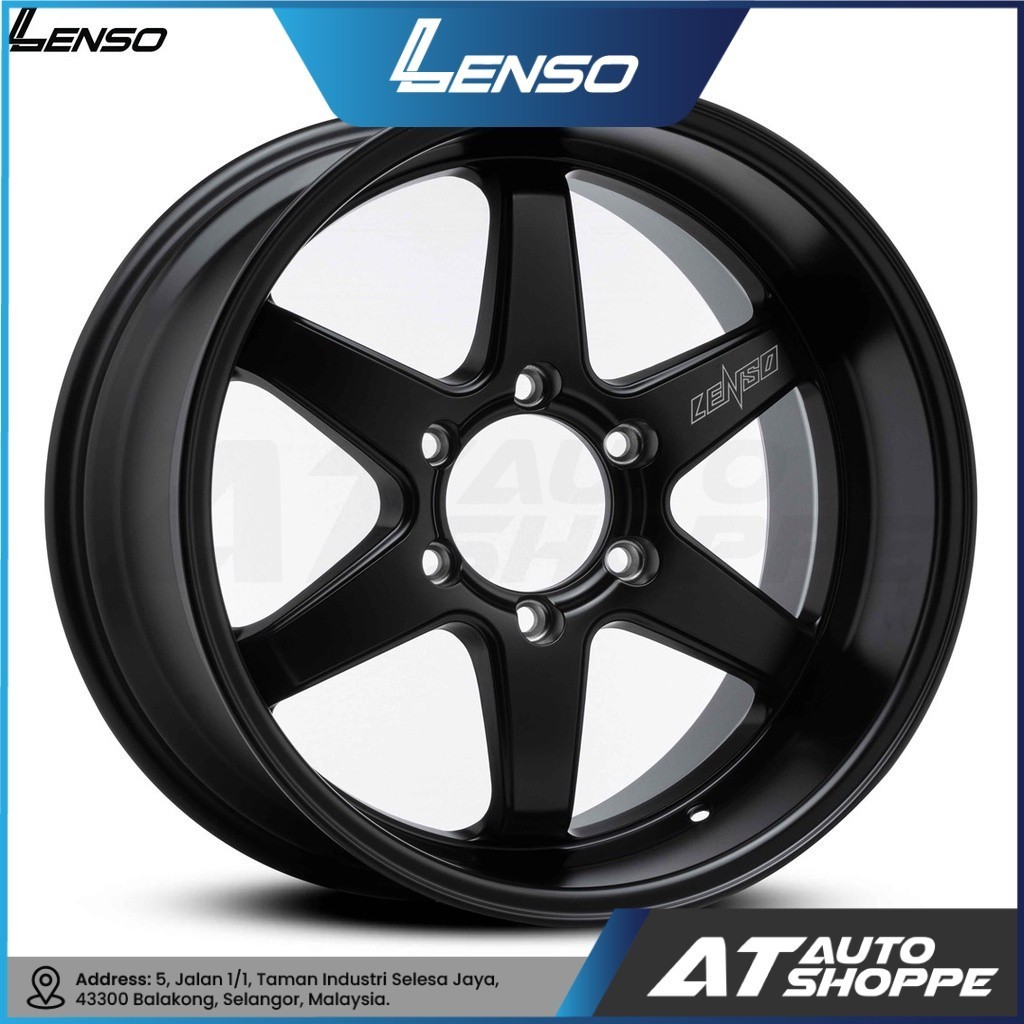 (1PC) LENSO PROJECT-D D-1FC2 SATIN BLACK/LASER TEXT 18X9.5 ET25 6X139.7 SPORTRIMS SPORTRIM RIMS RIM 