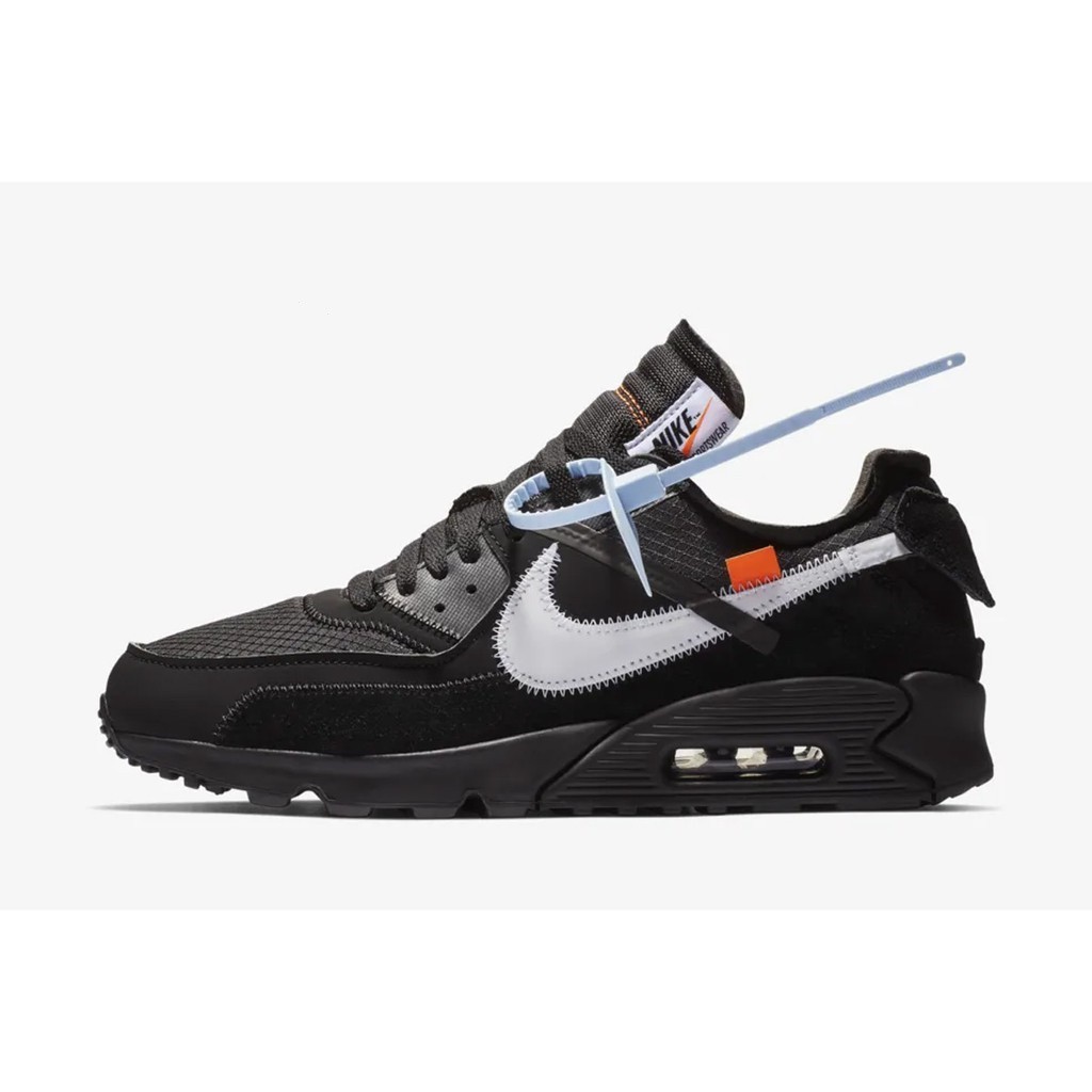 🧸 Off-white x Nike Air Max 90 Vintage Platform Casual Sports Training Running Shoes max90 AA7293-001