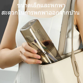กล่องแปรงสีฟันเดินทาง แบบพกพา 3in1 ถ้วยน้ำยาบ้วนปากแยกได้ กันฝุ่น ทนทาน รักษาความสะอาด