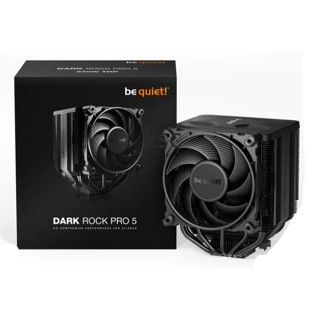 be quiet! Dark Rock Pro 5, 250W TDP, CPU Cooler พัดลมซีพียู BK036/ Dark Rock PRO 5 BK036