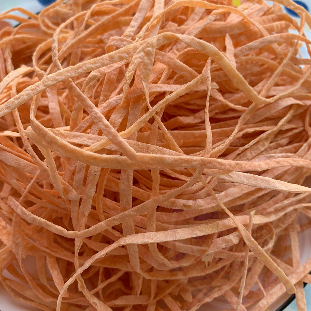 ปลาเส้น ทาโร่ รสปูอัด เกรดA เนื้อเยอะ แป้งน้อย อร่อยชัวร์ (500 กรัม)