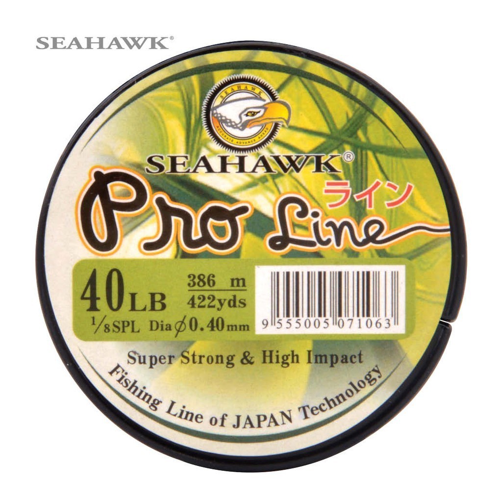 สายการประมง Seahawk Proline 1/8LB Monofilament