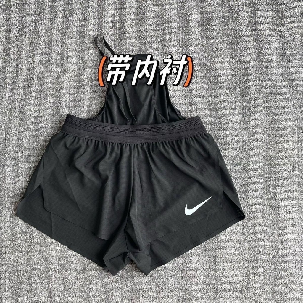 Brand New Sports Quick-Drying Track and Field Three-Grade Lining Running Training Loose Marathon Fitness Shorts.