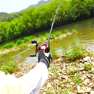 1.6 M/1.8 M 2 ส่วนคันเบ็ดคาร์บอนหล่อ 18 + 1BB Baitcasting ตกปลา Reel ชุด Fihsing Line Lure สําหรับน้ําจืด/น้ําเกลือ Joran Pancing