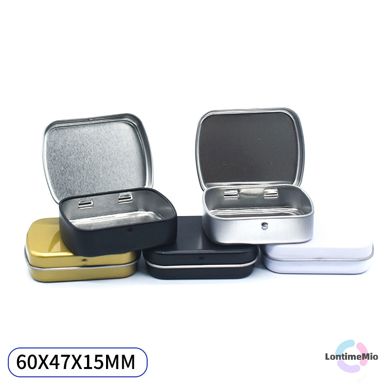 Lontimemio] Mint Candy Box Iron Can Lozenges Health Care Hangover Medicine กล่องเหล็กขนาดเล็กกล่องหอยขนาดเล็กกล่องเหล็กบรรจุภัณฑ์ใหม่