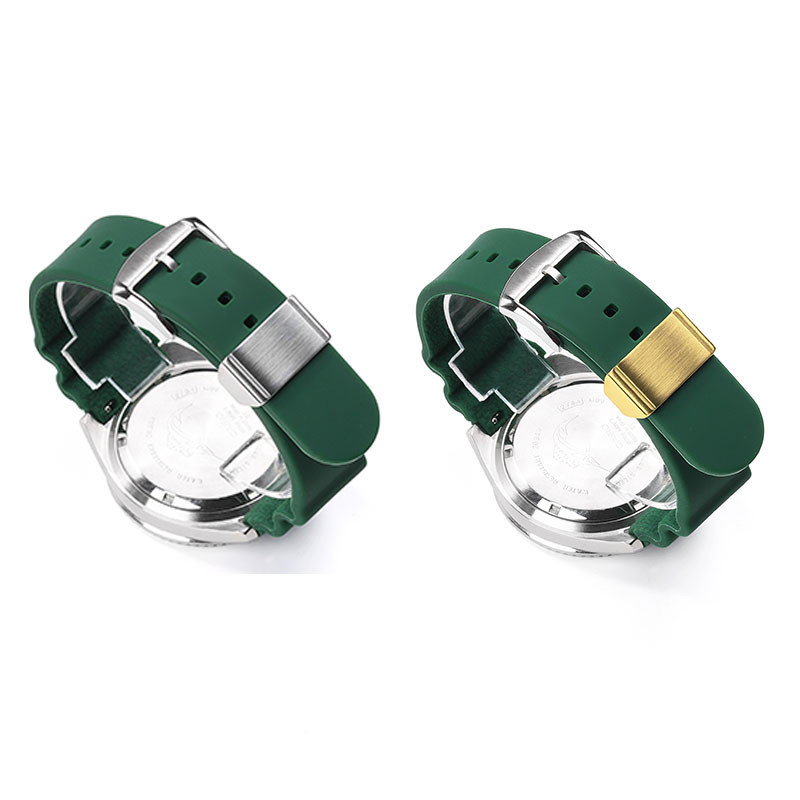 สายนาฬิกาแหวนสแตนเลส Locker Loop สําหรับ Casio G-shock DW5600 GWM5610 GA110 GG1000 18 มม.20 มม.22 มม.24 มม.นาฬิกา Keeper Loop ผู้ถือแหวน Watchband Fastener Fixing แหวน