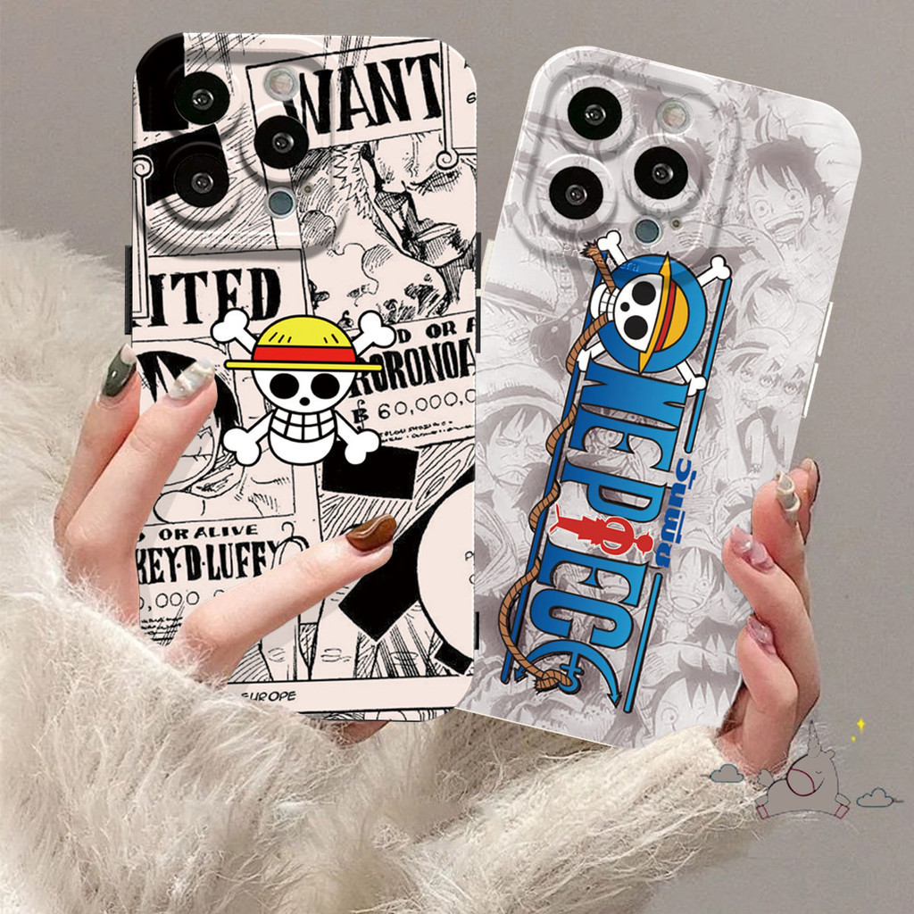 ลูฟี่ปลอกสําหรับoppo Realme C67 C51 C53 C55 เคสโทรศัพท์Reno 8 7Z C11 C12 C15 C25S Realme 5 6i Reno 6