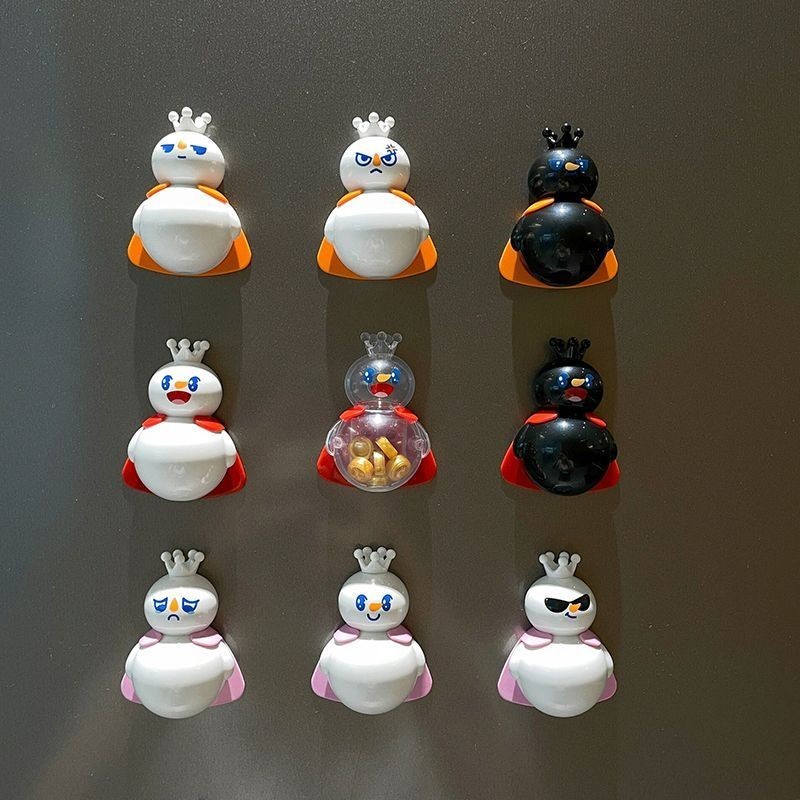 Mixue Ice City Snow King Magic Shop ตู้เย็นแม่เหล็กตุ๊กตา Healing Emotional เครื่องประดับของเล่น Gir