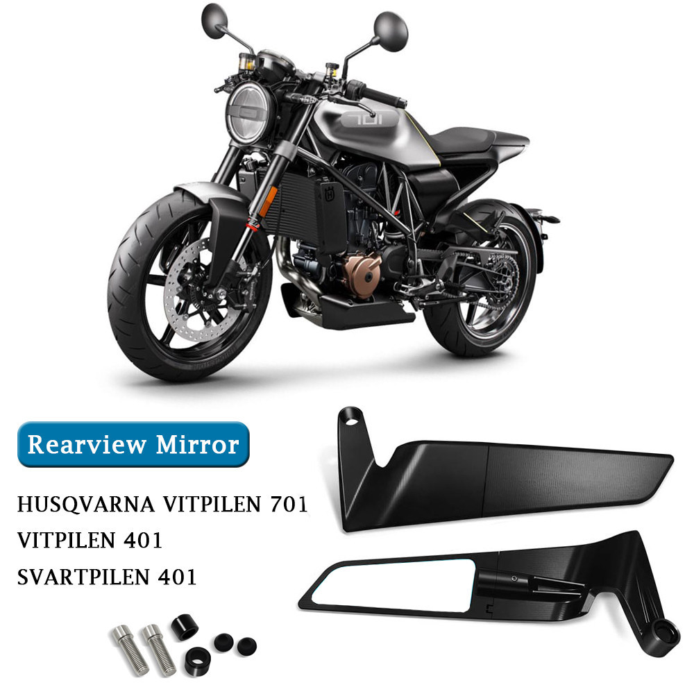 สําหรับกระจกมองหลังรถจักรยานยนต์ SVARTPILEN Vitpilen 701 Vitpilen 401 Svartpilen 401 ใหม่รถจักรยานยน