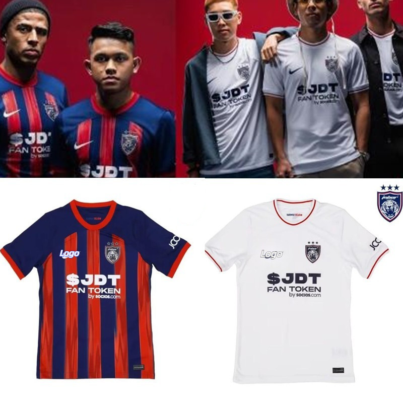 24-25 Johor Home and Away Malaysia League Mens Football Jersey Fansue