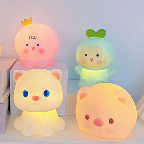 PANDA กระต่าย Piggy เด็กน่ารัก Piggy Bank การ์ตูน Piggy Bank ไวนิลเดสก์ท็อปตกแต่งของขวัญCQG