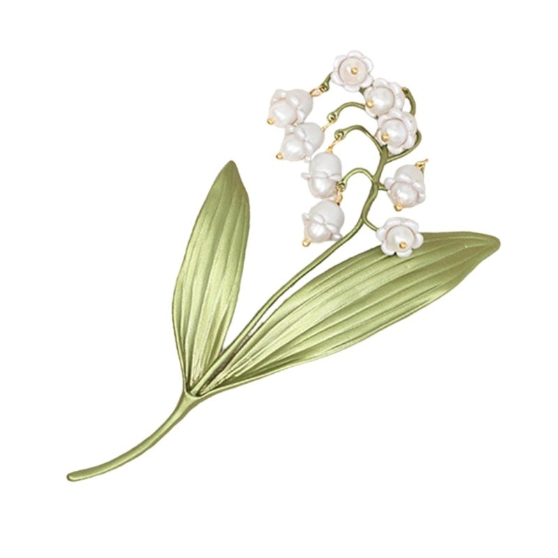 Xiangbao Elegant Orchids Badge เสื้อผ้า Fastener แฟชั่น Orchids เข็มกลัด Orchids Lapel Pin เสื้อผ้าเ